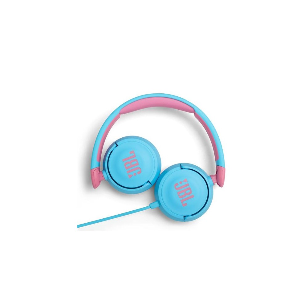 Casque audio filaire pour enfant JBL JR 310 Bleu et rose - Casque