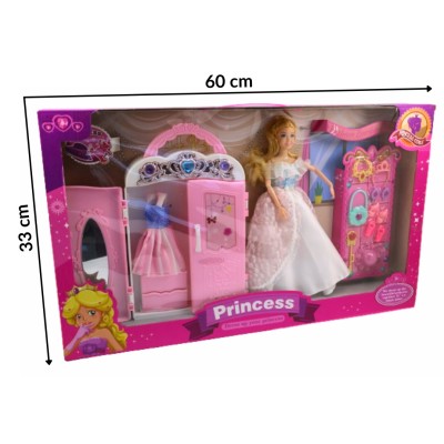 COFFRET POUPÉE Barbie & ACCESSOIRES Peluches & Poupées