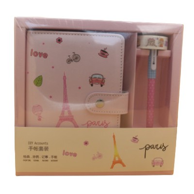 Librairie Oxford City COFFRET NOTE BOOK LUXE + STYLO Blocs-notes tunisie