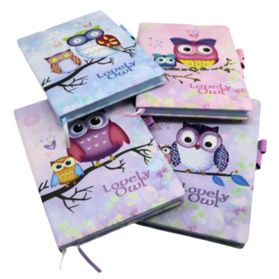 Librairie Oxford City NOTE BOOK - LOVELY OWL - A5 Blocs-notes tunisie