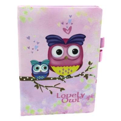 Librairie Oxford City NOTE BOOK - LOVELY OWL - A5 Blocs-notes tunisie