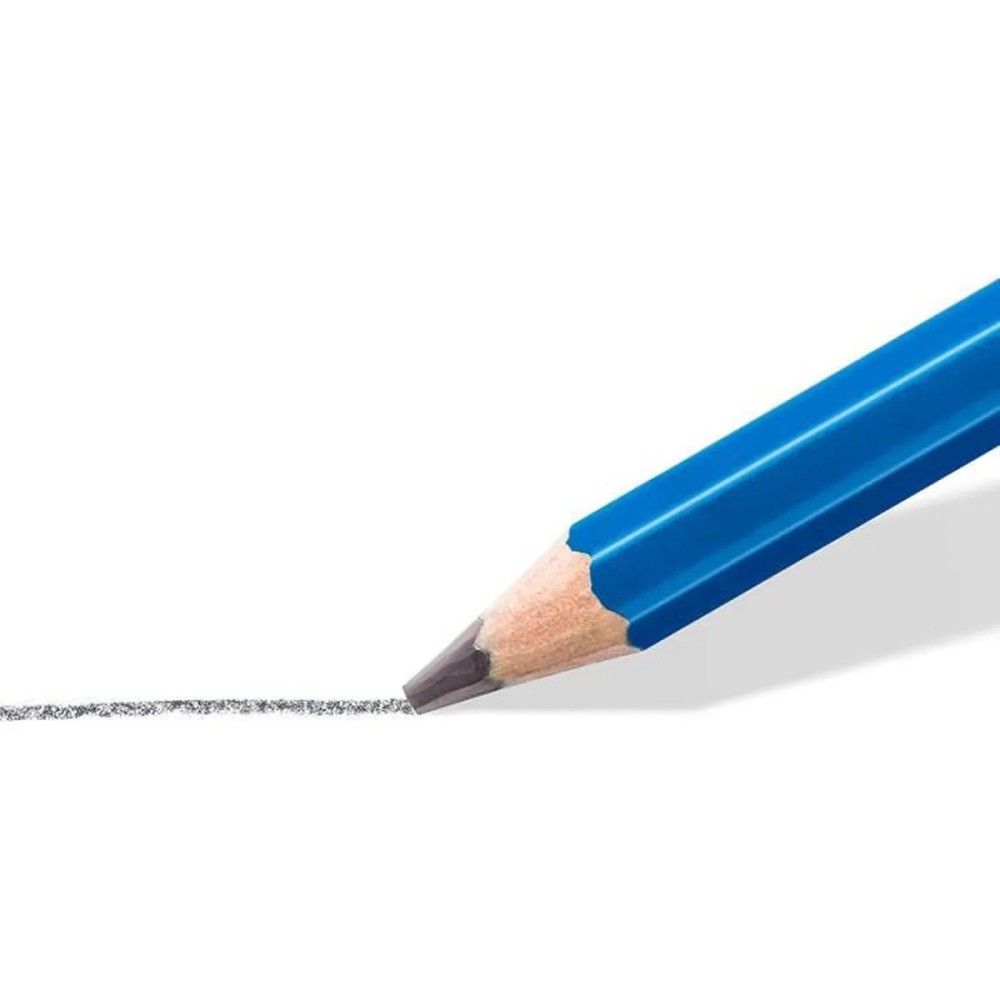 Crayon graphite Norica x6 et 2 gommes STAEDTLER : le lot de 6 crayons et 2  gommes à Prix Carrefour