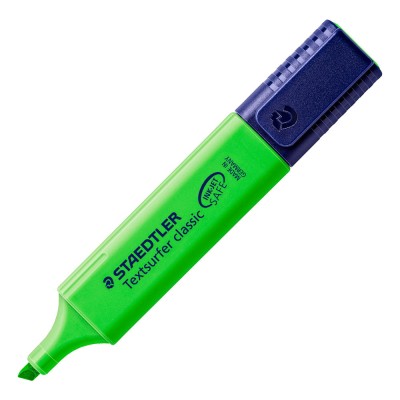 Marqueur textsurfer classic 364 - Vert fluo