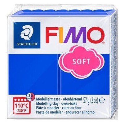 Pâte Fimo Soft Bleu brillant - 57g