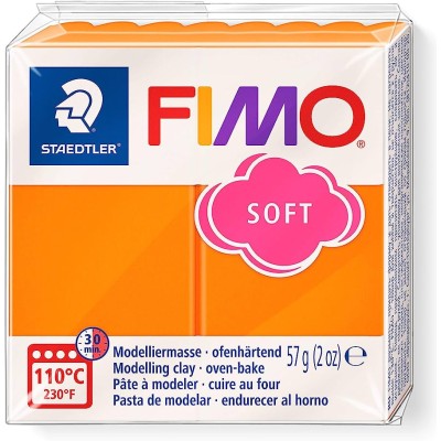 Pâte Fimo Soft Mandarine - 57g