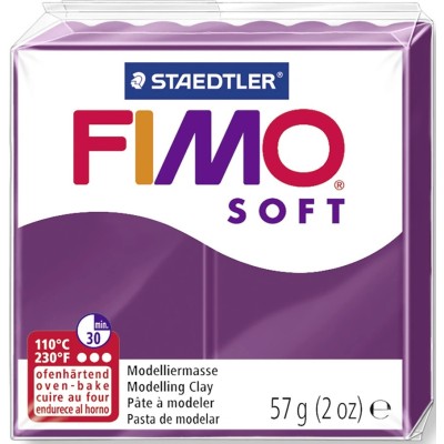 Pâte Fimo Soft Royal Violet - 57g