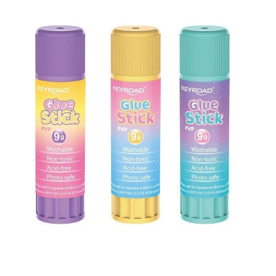 Colle stick 9 g Couleur Pastel