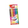 12 CRAYONS COULEUR MINI CUTE