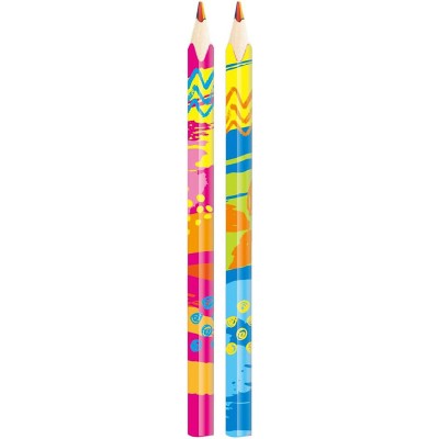 Crayon de Couleur 4in1 Jumbo Rainbow