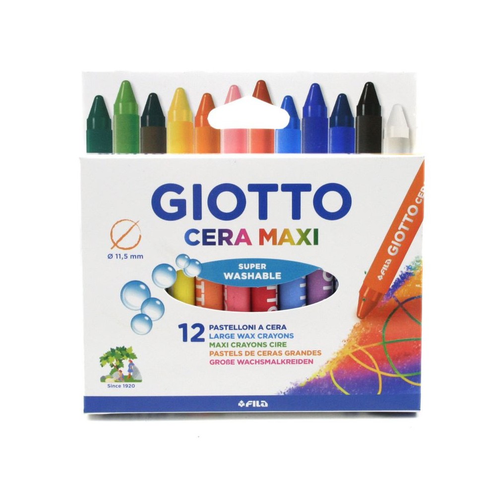 Crayon Couleurs A Cire De 12 En Boite - 861011