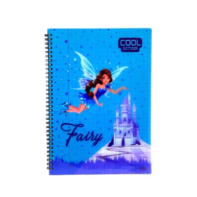 Cahier Wireo 200 pages - cool school - Fairy