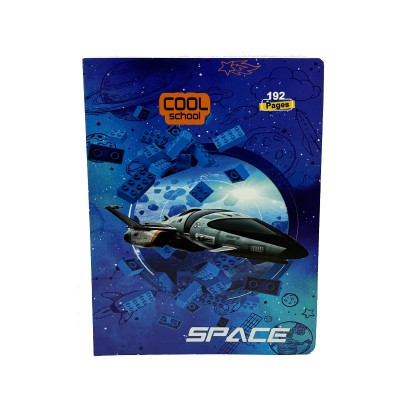 Cahier Cool school - 192 pages - Space