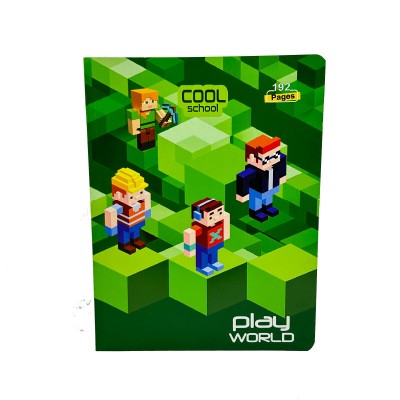 Cahier Cool school - 192 pages - Play World