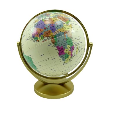 Globe D20 360° Anglais - Gold