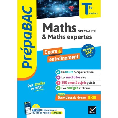 PrépaBAC Cours & Entraînement : Maths complémentaires - Option