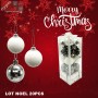 Pack de 20 Boules Noël Argent +1Pack Gratuit