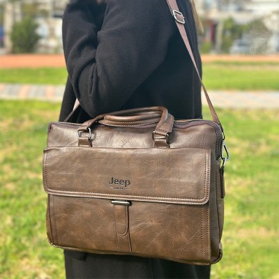 Sac Pour Ordinateur Portable - Porte-Documents en Simili Cuir