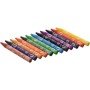 Blister de 12 Crayons à cire D14MM - KEYROAD