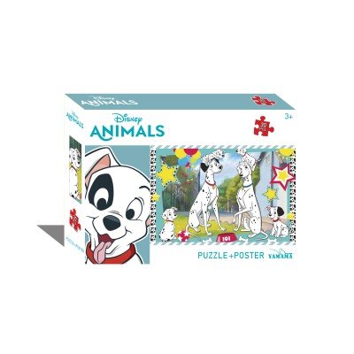 Puzzles 30 pièces DISNEY - ANIMALS