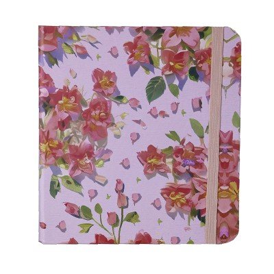 NOTE BOOK CARRE - FLOWER