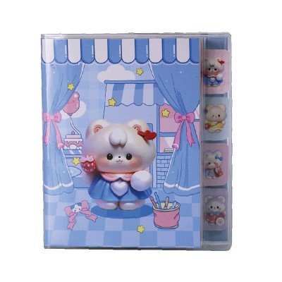 NOTE BOOK CARRE - CUTE RABBIT