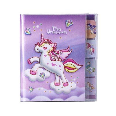 NOTE BOOK CARRE - THE UNICORN