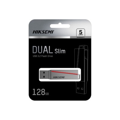 Clé Double USB 128GB - HIKSEMI