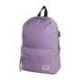 Sac À Dos Cool School-couleur pastel-Violet Clair