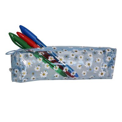 Trousse Fleurie - Bleue