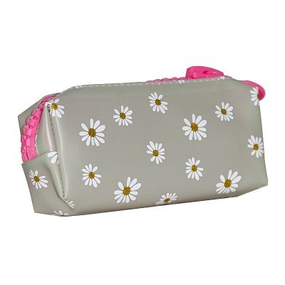 Trousse Fleurie - Gris