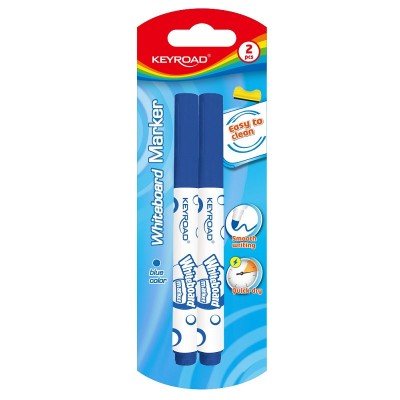 BLISTER 2 STYLOS ARDOISE BLEU