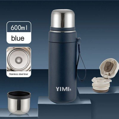 THERMOS ISOTHERME METALIQUE - 600 ML