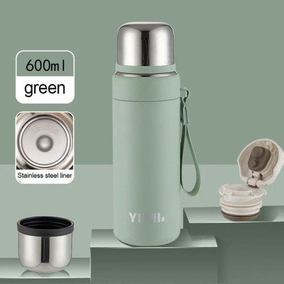 THERMOS ISOTHERME METALIQUE - 600 ML