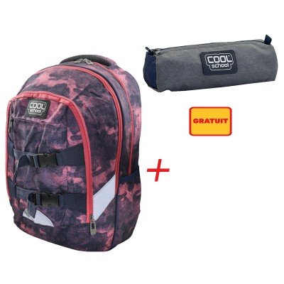 PACK SAC À DOS COOL SCHOOL+TROUSSE GRATUIT