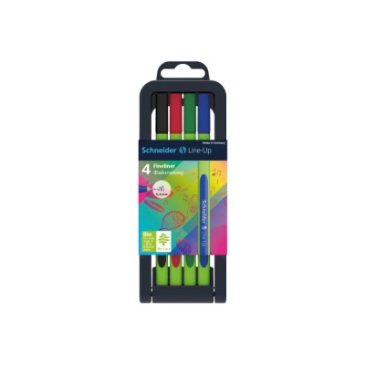 Coffret de 4 stylos Schneider Fineliner Line up