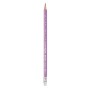 Crayon Noir HB Pastel EMBOUT Gomme