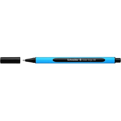 Stylo à bille SCHNEIDER "Slider Edge XB", 0,7 mm, avec capuchon, Noir