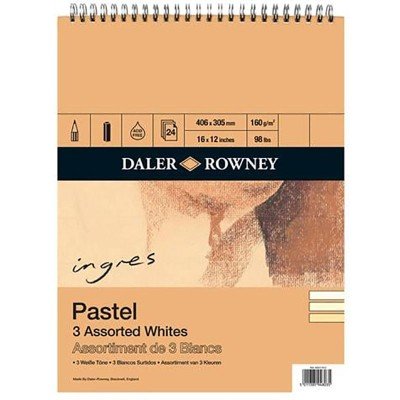 Bloc Papier Pastel Spiral A3 - 24 Feuilles -160G