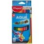 CRAYON AQUA 12*18 - MAPED