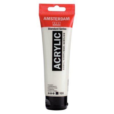 Acrylique Amsterdam 120 ml - Blanc De Titane