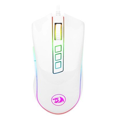 SOURIS GAMER - REDRAGON M711 COBRA WHITE