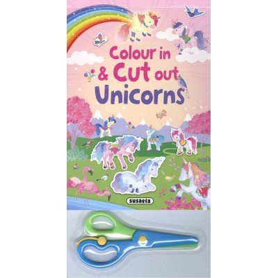 Colour in & Cut out Unicorns