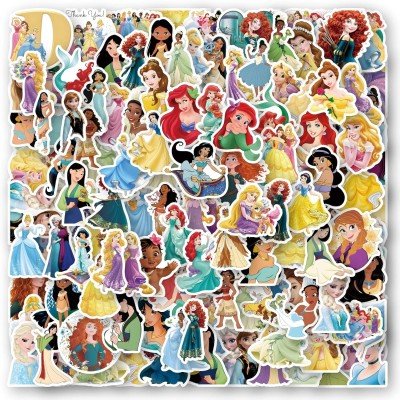 Autocollants en vinyle imperméables : DISNEY PRINCESS