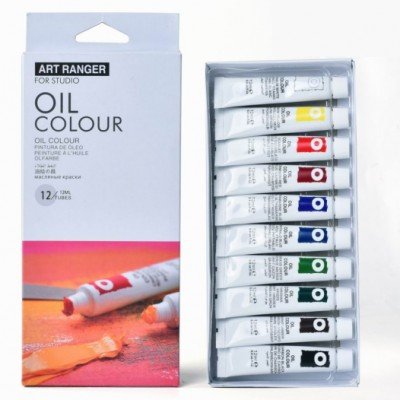 Oil Colour Set de 12/12ml ART RANGERS