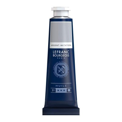 Huile fine 40ml Argent Imitation