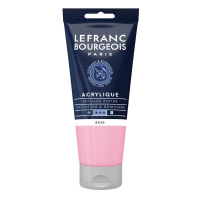 Peinture acrylique 80ml - Rose