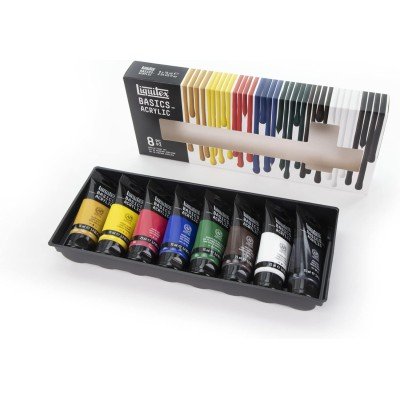 Basics Acrylic Paint / Set de 8x75ml