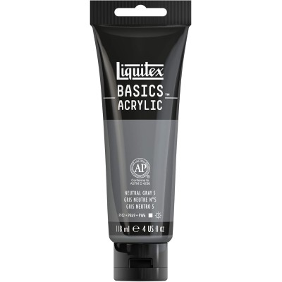 Basics Acrylic 118ml Gris Neutre N°5