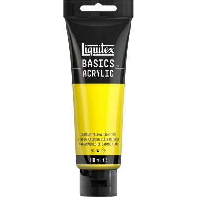 Basics Acrylic 118ml Jaune de Cadmium Clair Imitation