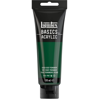 Basics Acrylic 118ml Vert Foncé Permanent